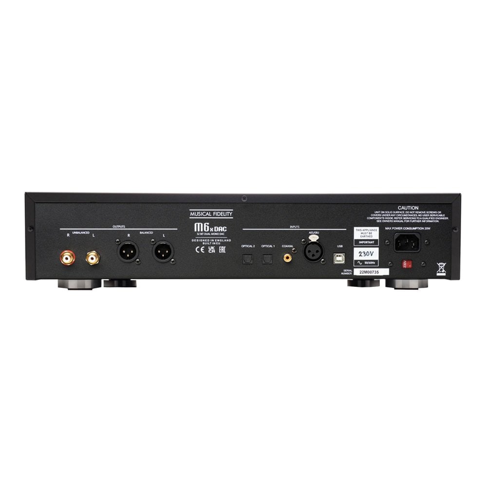 M6x DAC — Vista posteriore