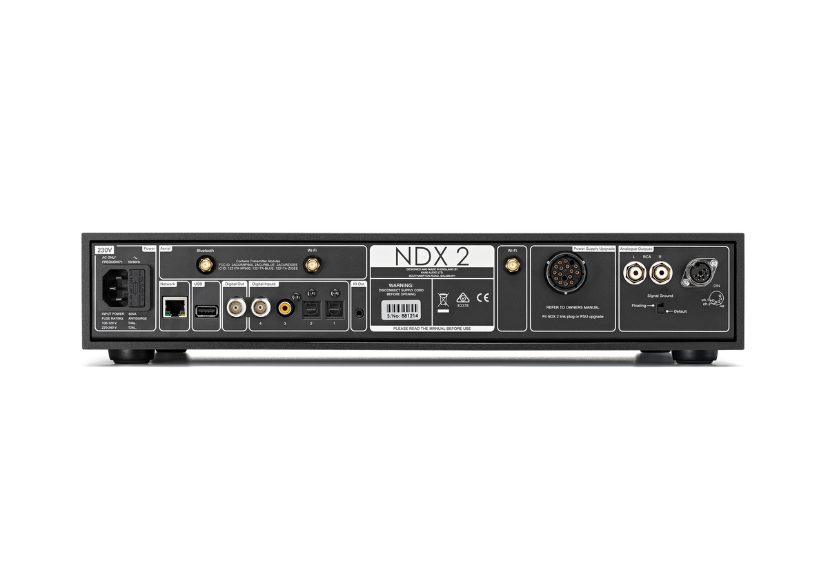 Naim ND X 2 — Vista posteriore