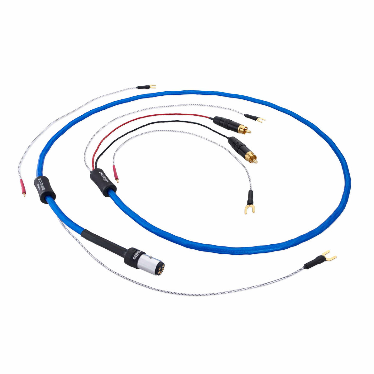 Nordost Blue Heaven Tone Arm + Cavo per braccio, vista frontale