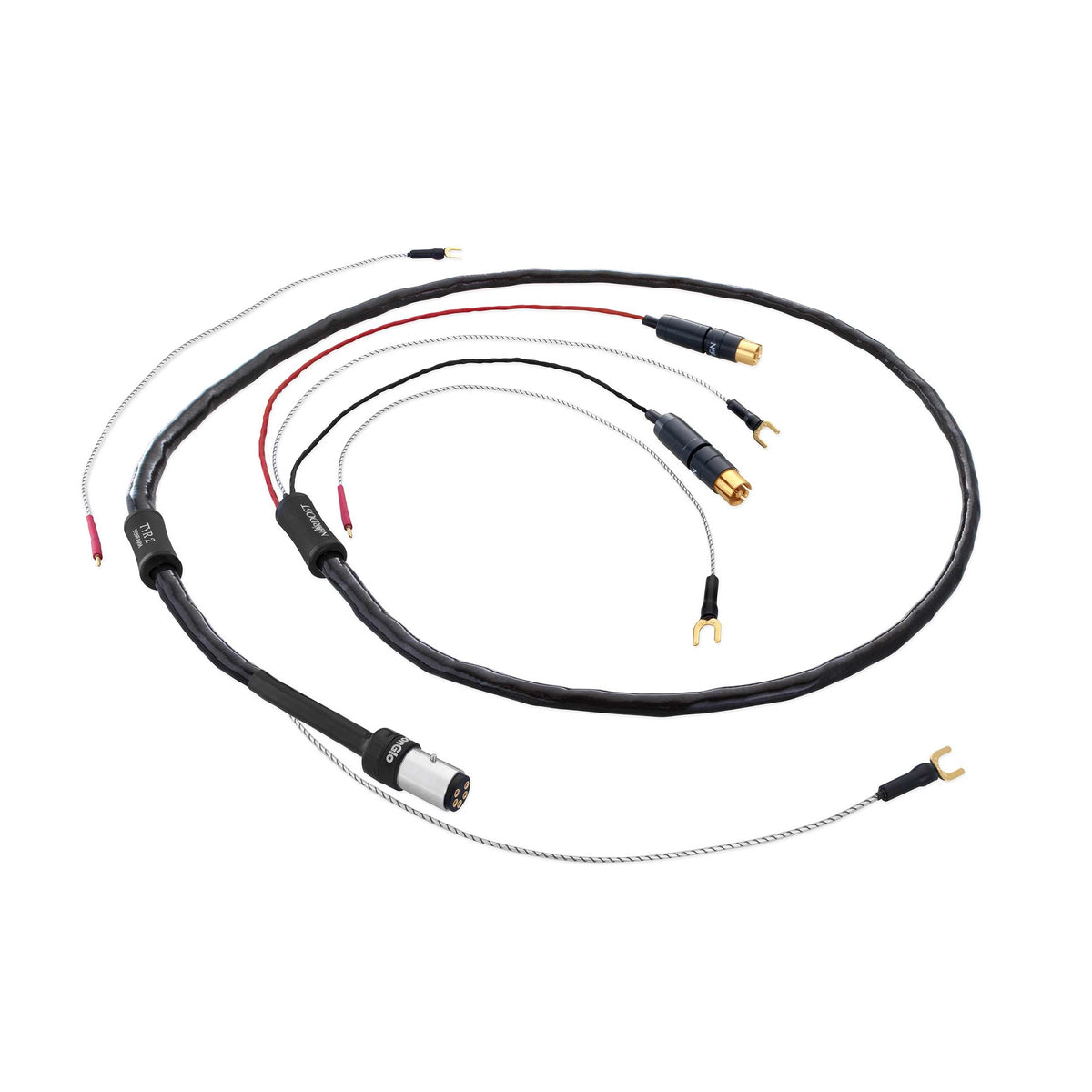 Nordost Tyr 2 Tone Arm + Cavo per braccio, vista frontale