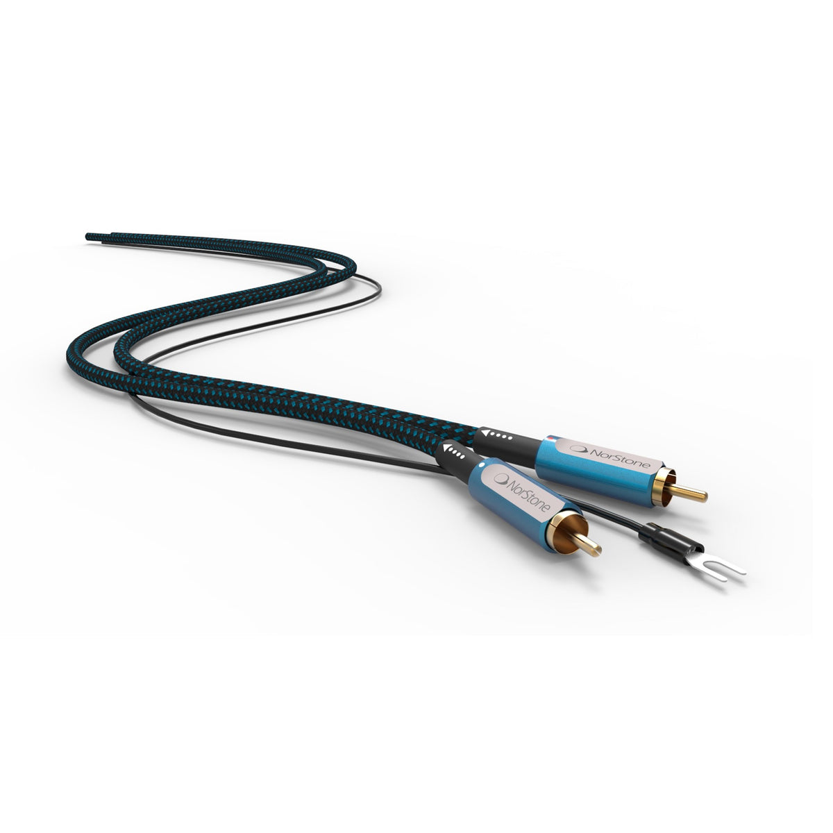 Norstone Skye RCA, cavo RCA stereo con filo di massa