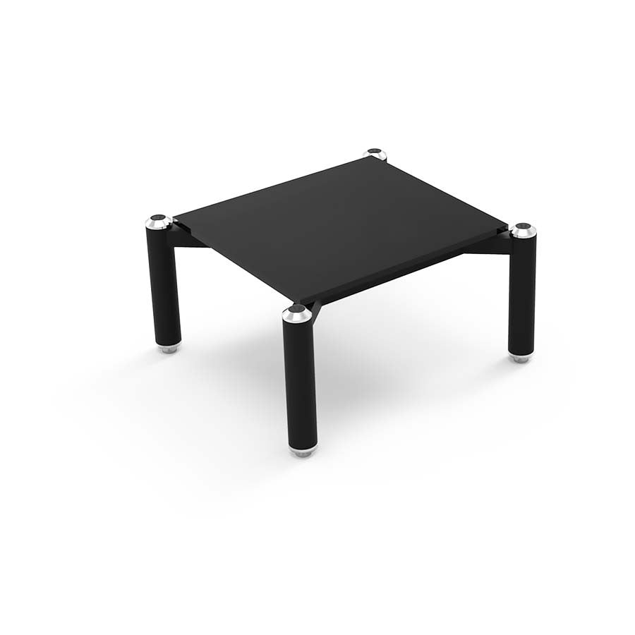 Norstone Spider 3, ripiano in vetro nero