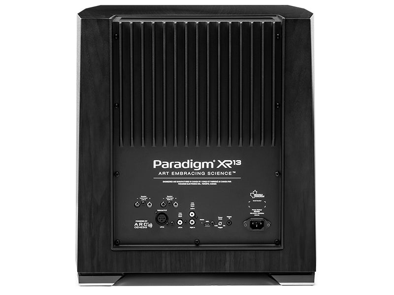 Paradigm XR13, vista posteriore