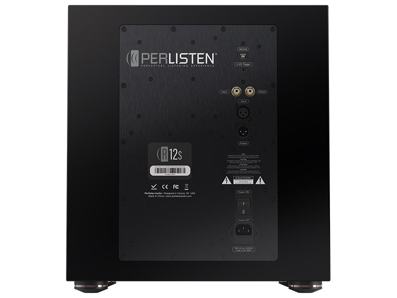 Perlisten R12s — Vista posteriore