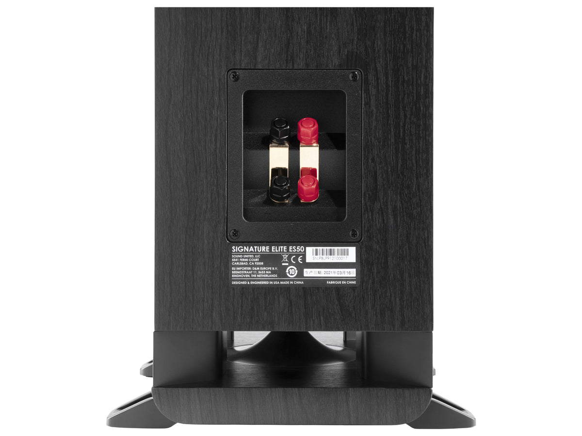 Polk Audio S50 EL — Vista posteriore