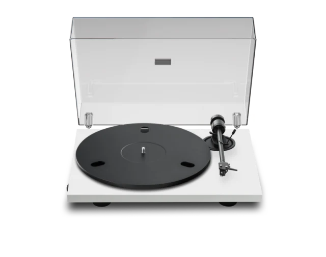 Pro-Ject E1.2, Vista frontale 2 Finitura Bianco