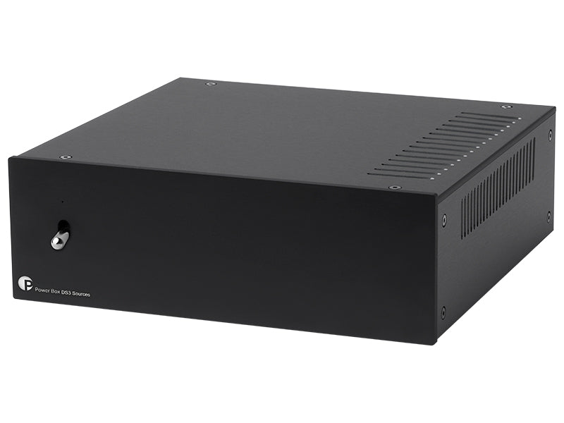 Pro-Ject Power Box DS3 Sources, vista frontale