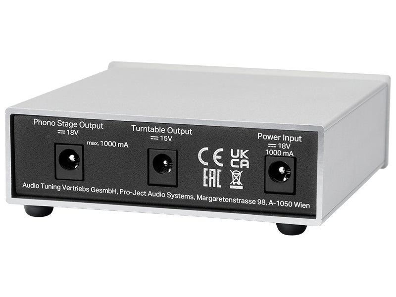 Pro-Ject Power Box S3 Phono, vista posteriore