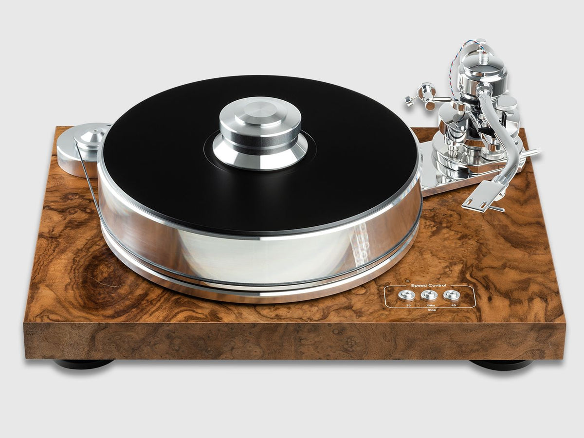 Pro-Ject Signature 10 in radica di noce satinata