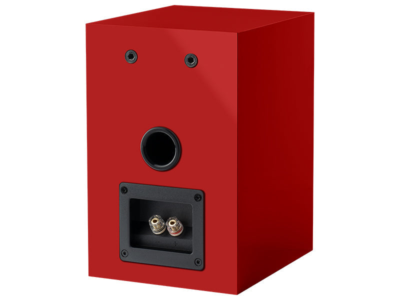 Pro-Ject Speaker Box 5 E, Vista posteriore Finitura Rosso