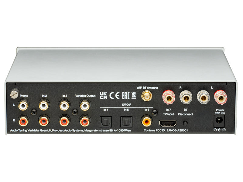 Pro-Ject Uni Box S3, vista posteriore
