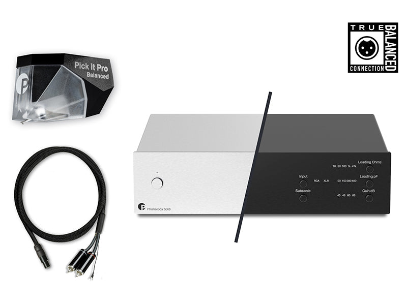 Pro-Ject Upgrade Set Debut Balanced, vista frontale