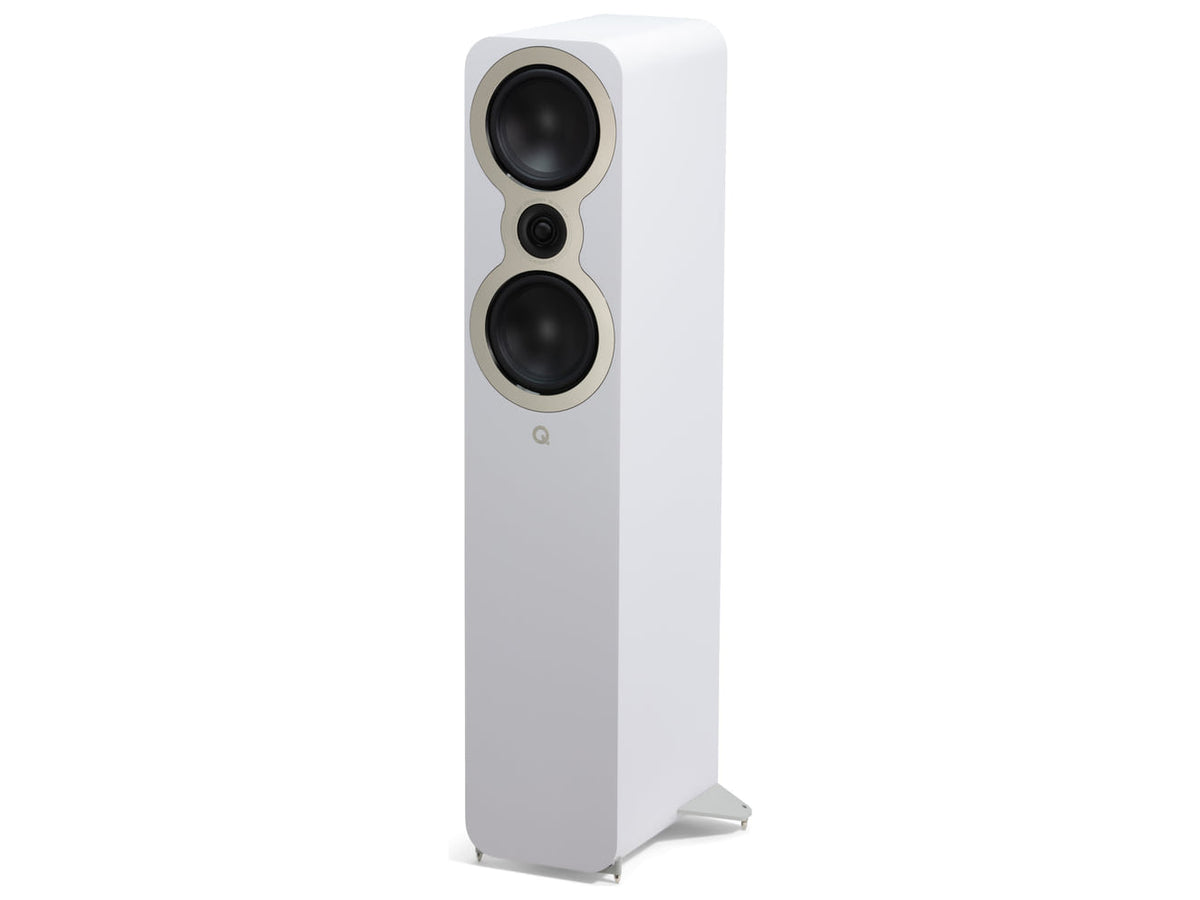 Q Acoustics 3050C, Vista frontale 2 Finitura Bianco
