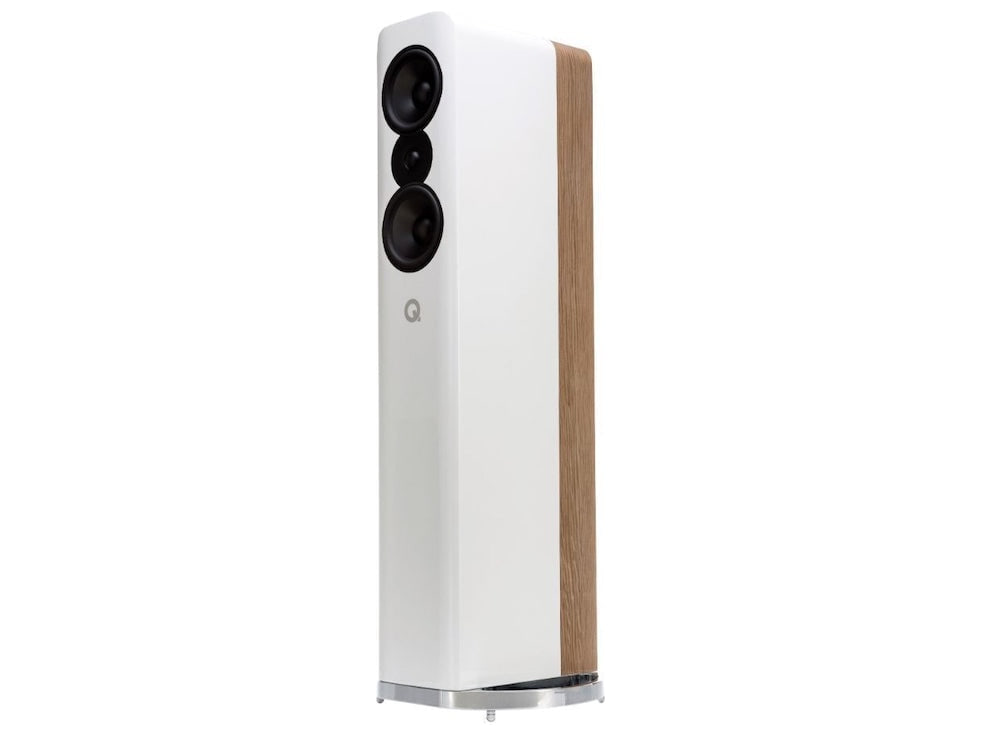 Q Acoustics Concept 500, Bianco / Light Oak