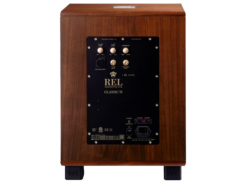 REL Classic 98, vista posteriore