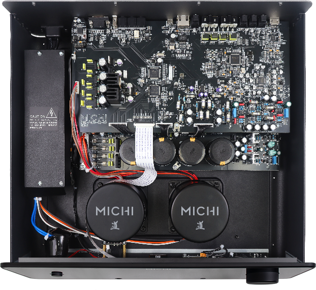 Rotel Michi P430 — Dettaglio