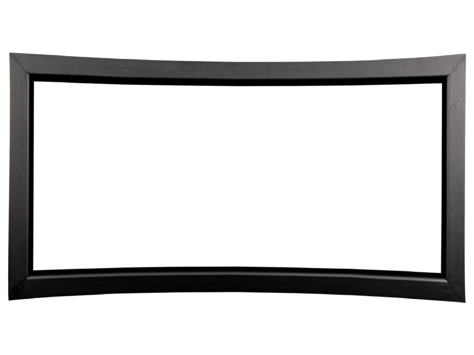 Screenline Living Curved — versione curva, cornice da 10 cm