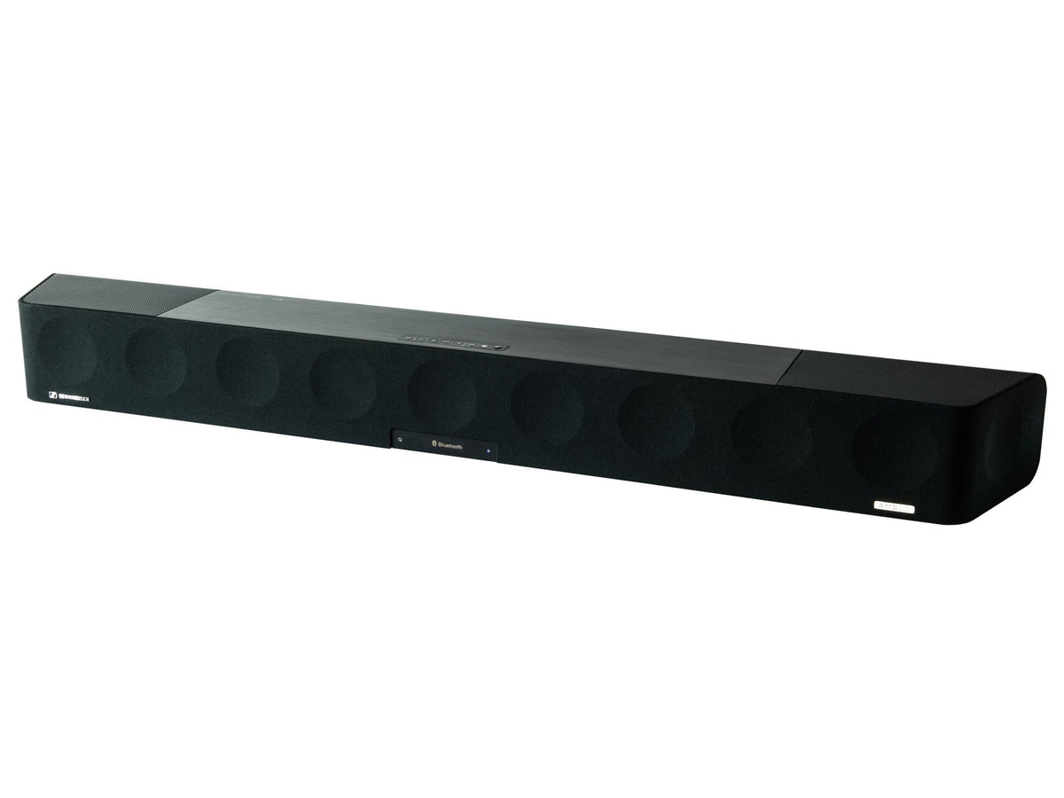 Sennheiser AMBEO Soundbar Max, vista di tre quarti