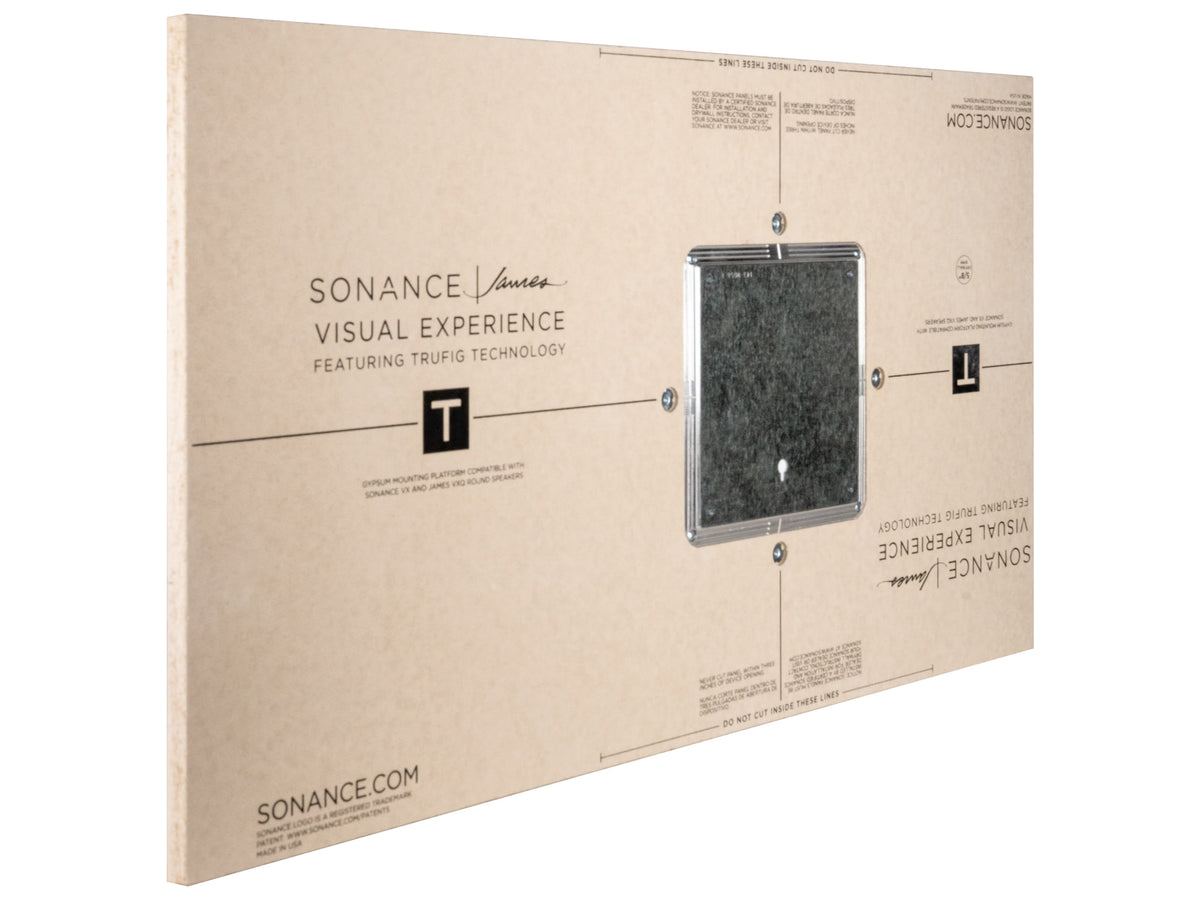 Sonance VX4 Piattaforma di montaggio TRUFIG — Quadrata / 5/8"