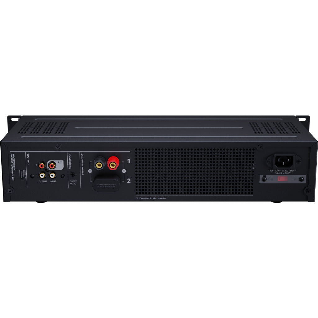 SVS 3000 In-Wall Single, amplificatore, pannello posteriore