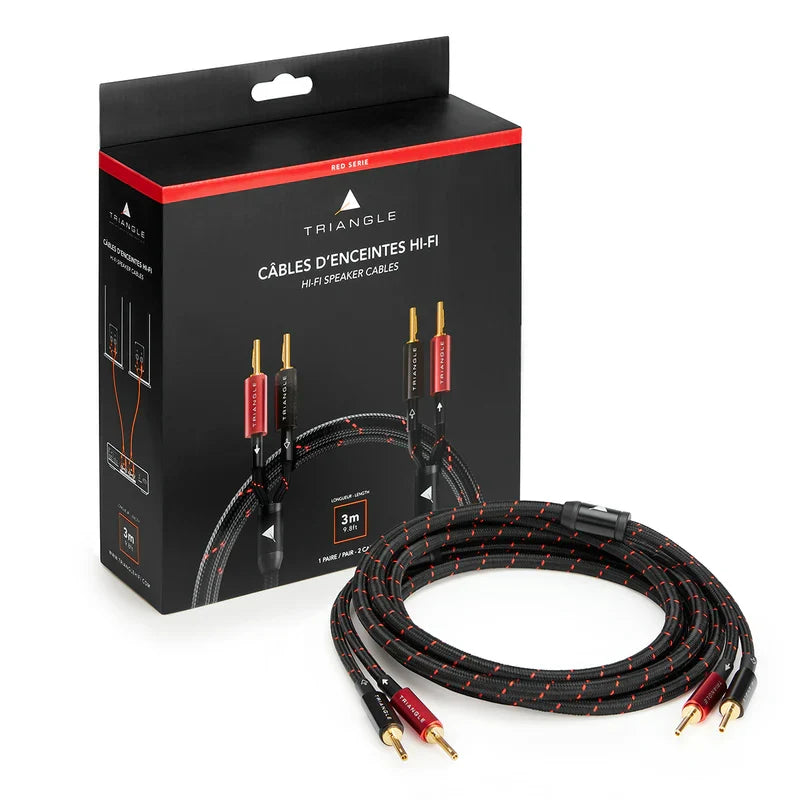 Triangle RED CABLE SPEAKER — 2 x 3 m