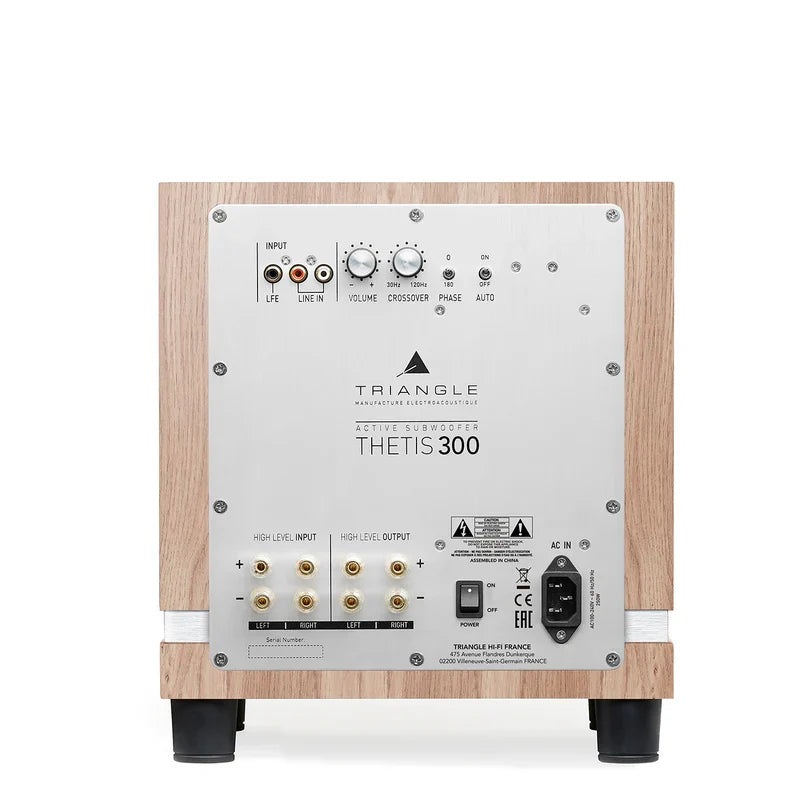 Triangle THETIS 300 — Retro finitura quercia