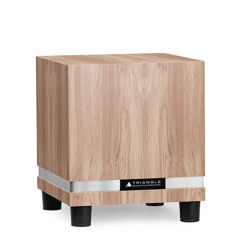 Triangle THETIS 300 — vista laterale finitura quercia