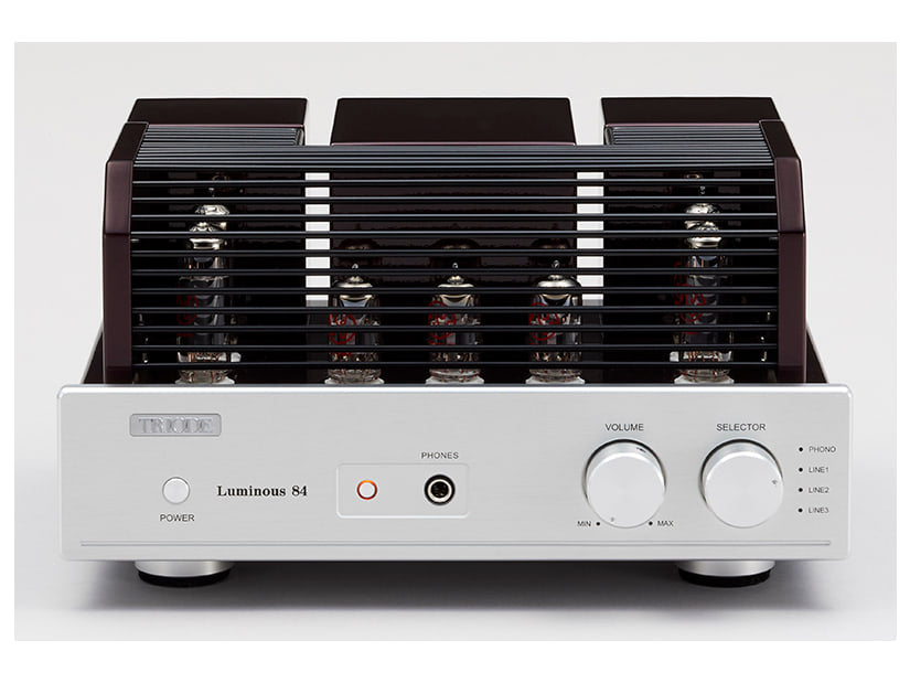 Triode Luminous 84 — Con la gabbia di protezione delle valvole