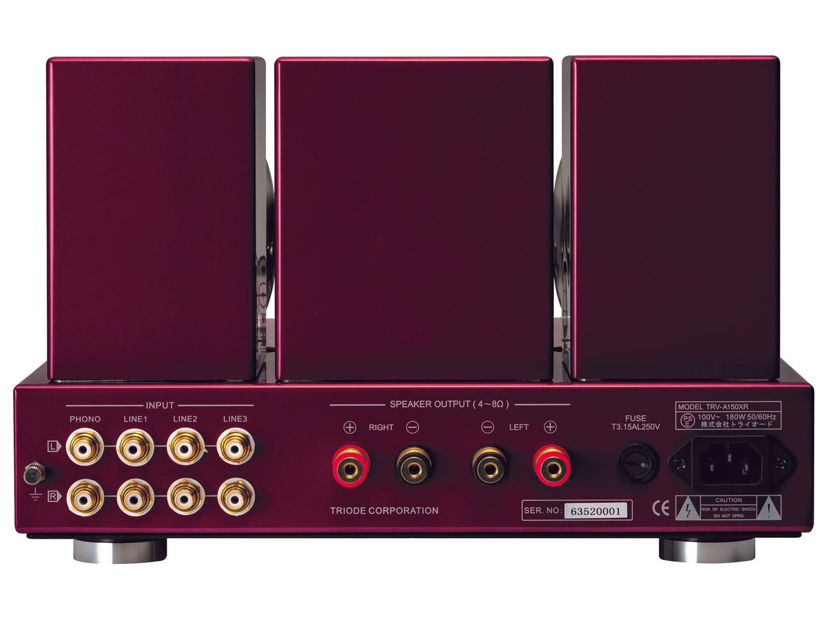 Triode TRV-A150XR — Pannello posteriore