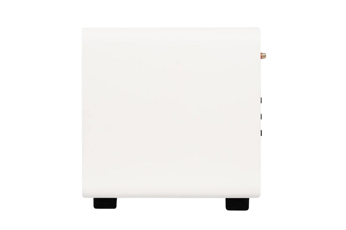 Velodyne Deep Blue 8, Vista laterale Finitura Bianco