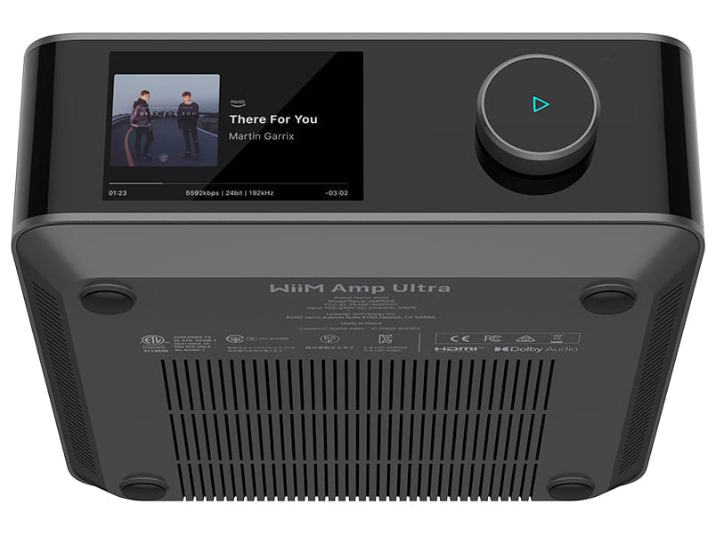 WiiM Amp Ultra, Vista dal basso