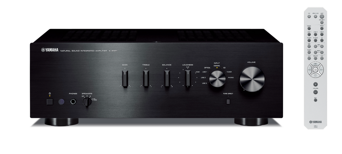 Yamaha A-S501 — Vista frontale 2