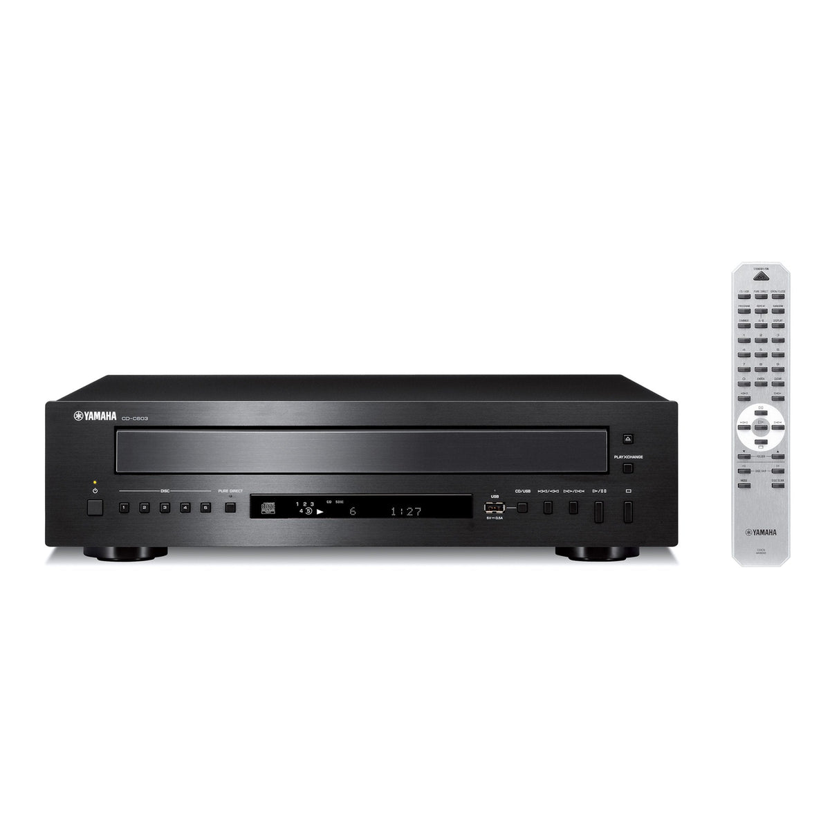Yamaha CD-C603 — Vista frontale 2