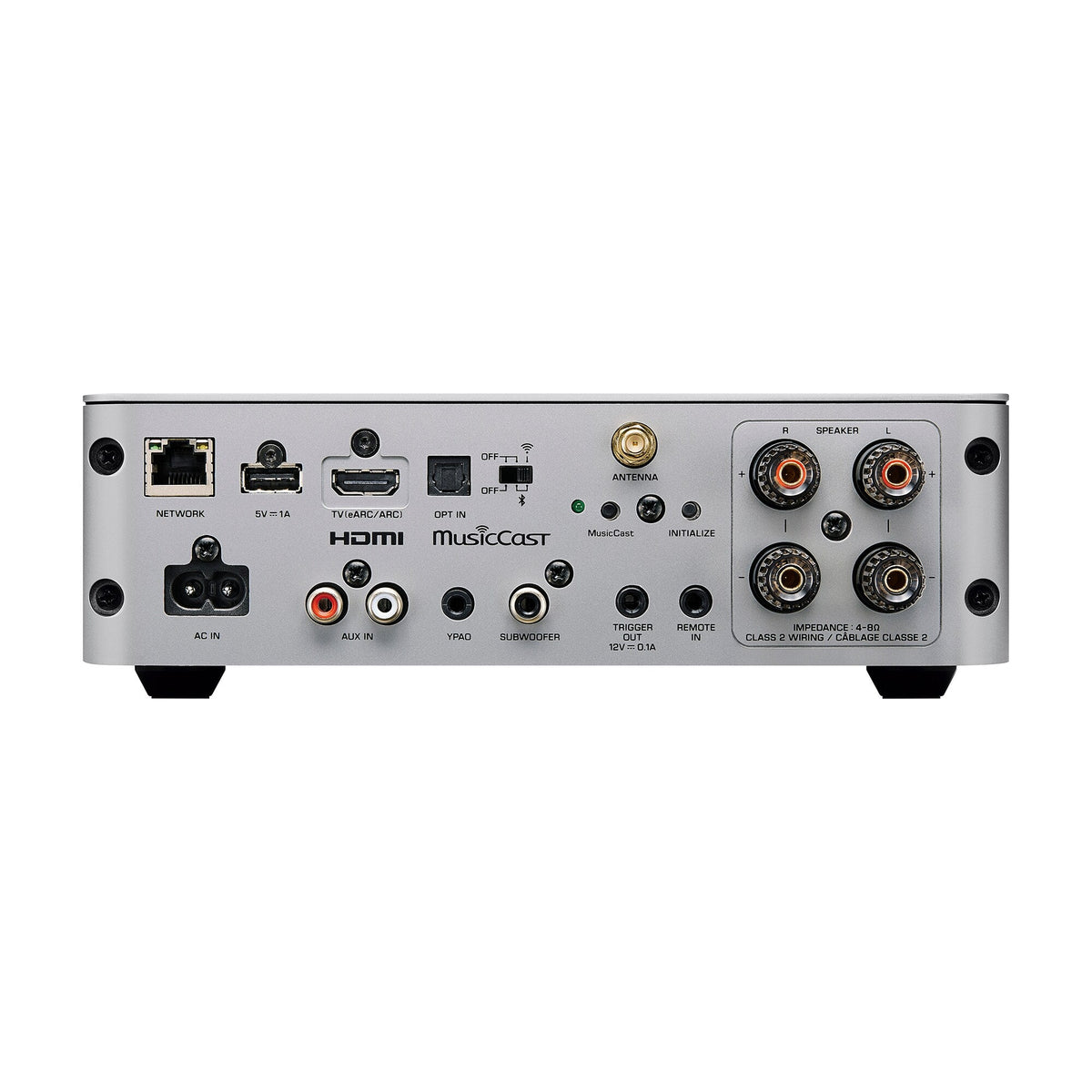 Yamaha WXA-70A — Vista posteriore
