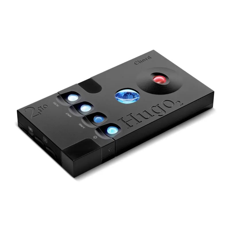 Chord 2go — nero, agganciato al DAC Hugo 2
